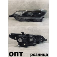 TY01-4301B-L (12-595)* TOYOTA COROLLA AXIO/FIELDER 2015-17, ФАРА L ( Китай) Линза.Черный отражатель