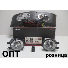 TY27-0308K (TY1236E)* TOYOTA PROBOX 2014-20, НАКЛАДКА L+R/ТУМАНКА L+R (Китай) Компл. Хром 