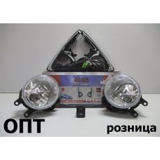 TY18-1304K (TY521)* TOYOTA VITZ (130) 2017-20, ТУМАНКА L+R (Китай) Комплект