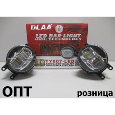 TY07-2514K (TY807-LED)* TOYOTA LAND CRUISER (200) 2015-20, ТУМАНКА L+R (Китай) Без проводов и кнопки