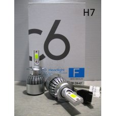 H7LED C6* Лампочка H7 12V Комплект диодный  (Китай)