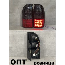 TY212-19D5LED* TOYOTA LAND CRUISER PRADO 1996-02, СТОПЫ ДИОДНЫЕ L+R (Китай) LED Темн./Красн.