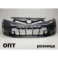 TY38-0807D (52119-47650)* TOYOTA PRIUS ALPHA 2014-21, БАМПЕР ПЕРЕДНИЙ (Китай)