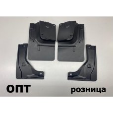 TY04-2026K* TOYOTA HIACE (200) 2012-18, БРЫЗГОВИКИ 4шт. (Китай) Черные