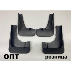 MB10-0826K* MITSUBISHI OUTLANDER 2018-22, БРЫЗГОВИКИ 4 шт. (Китай) Черные