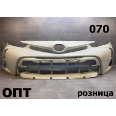 TY38-0877D (52119-47650)* TOYOTA PRIUS ALPHA 2014-21, БАМПЕР ПЕРЕДНИЙ (Китай) Белый 070