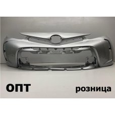 TY38-0827D (52119-47650)* TOYOTA PRIUS ALPHA 2014-21, БАМПЕР ПЕРЕДНИЙ (Китай) Серый 1F7