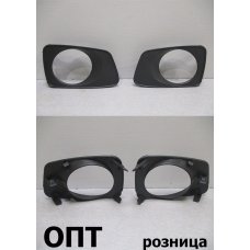 TY01-3004-2K* TOYOTA COROLLA AXIO/FIELDER (140) 2006-08, НАКЛАДКИ НА ТУМАНКИ L+R (Китай) Комплект
