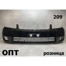 TY01-2937 (52119-12A30)* TOYOTA COROLLA (120) 2004-06, БАМПЕР ПЕРЕДНИЙ (Китай) 3м. Черный 209