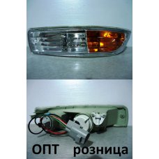 TY212-1667PXB-L(20-357)* TOYOTA CORONA (190) 1994-96, ПОВОРОТ В БАМПЕР L (Китай) Хрусталь с туманкой