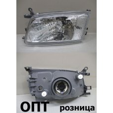 TY04-2201L (26-71)* TOYOTA HIACE REGIUS 1997-99, ФАРА L (Китай) Стекло