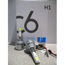 H1LED C6* Лампочка H1 12V Комплект диодный  (Китай)