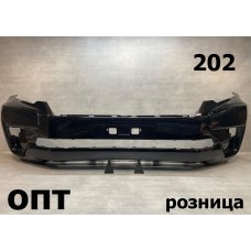 TY07-3337 (52119-6B979)* TOYOTA LAND CRUISER PRADO (150) 2017-23, БАМПЕР ПЕРЕДНИЙ (Китай) Черный 202