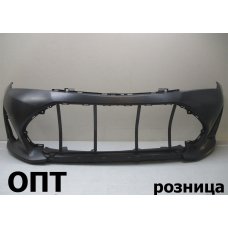 TY01-4407 (52119-12G40)* TOYOTA COROLLA FIELDER (160) 2018-24, БАМПЕР ПЕРЕДНИЙ (Китай) 3м.