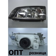 TY03-0801A-L (212-1156)* TOYOTA CORONA/CALDINA (190) 1993-95, ФАРА L (КИТАЙ) Черный хруст. Стекло