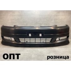 TY23-0407* TOYOTA IPSUM 2001-03, БАМПЕР ПЕРЕДНИЙ (Китай) ПОД ПРЯМОУГ.ТУМАНКИ