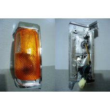 NS01-0403L (215-1515)* NISSAN DATSUN 1986-90, ГАБАРИТ L (Китай) Оранж.стекло, Хром