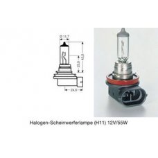 H11 (64211)* Лампочка H11 12V 55W OSRAM (Германия)