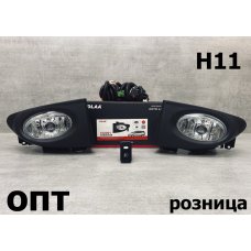 HD15-0104K (HD091)* HONDA AIRWAVE 2005-08, ТУМАНКА L+R (Китай) Коплект 