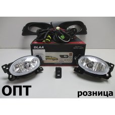 HD15-0204K (HD316)* HONDA AIRWAVE 2008-10, ТУМАНКА L+R (Китай) Коплект 