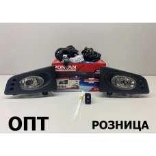 HD03-0404K (HD054)* HONDA FIT 2007-10, ТУМАНКА L+R (Китай)  Комплект 