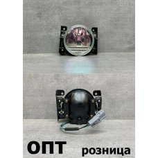 TY07-2804С-L* TOYOTA LAND CRUISER PRADO (90) 1996-98, ТУМАНКА L (Китай) Круглая,Хамел.