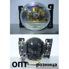 TY07-2804С-L* TOYOTA LAND CRUISER PRADO (90) 1996-98, ТУМАНКА L (Китай) Круглая,Хамел.