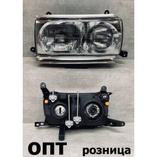 TY07-1001R (212-1133)* TOYOTA LAND CRUISER (80) 1990-95, ФАРА R (Китай) Стекло