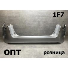 TY38-1128 (52159-47110)* TOYOTA PRIUS (50) 2015-19, БАМПЕР ЗАДНИЙ (Китай) Серый 1F7 