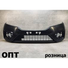 HD03-0807 (71101-T5A000)* HONDA FIT 2013-17, БАМПЕР ПЕРДНИЙ (Тайланд)