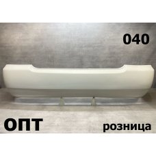 TY01-1818 (52159-1A850)* TOYOTA COROLLA (120) 2001-04, БАМПЕР ЗАДНИЙ ( Китай) Белый 040