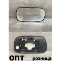 TY01-1812-9R* TOYOTA COROLLA (120) 2000-04, ПОЛОТНО ЗЕРКАЛА R (Китай) Под Кит. зеркало