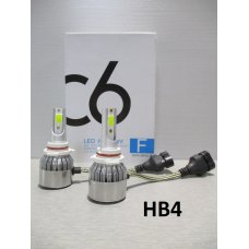 HB4LED (9006) C6* Лампочка 12v LED 36W/3800LM Комплект диодный (Китай)