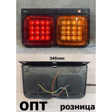 MT19-595R-LED (214-1911)* MT. FIGHTER\FUSO\GIGA 1986-2004, СТОП R (Китай) Диодный,350х210мм