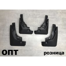 TY11-1326K* TOYOTA RAV4 (50) 2018-22, БРЫЗГОВИКИ 4шт. (Китай) Черные