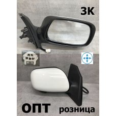TY01-1812R-W (87910-12A20)* TOYOTA COROLLA (120) 2000-04, ЗЕРКАЛО R (Китай) 3К.Белое TY01-1812R-W (87910-12A20)* TOYOTA COROLLA (120) 2000-04, ЗЕРКАЛО R (Китай) 3К.Белое